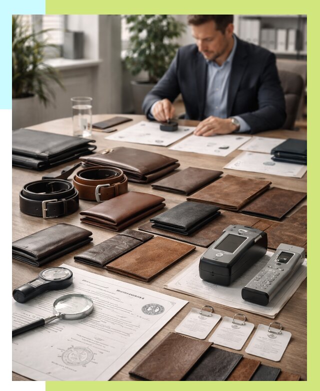 Сертификация кожаных изделий в Абакане от 12258 р. | Алешин-Бкн