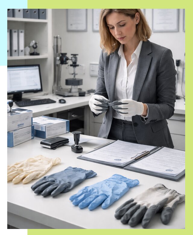 Сертификация перчаток в Абакане от 8683 р. | Алешин-Бкн