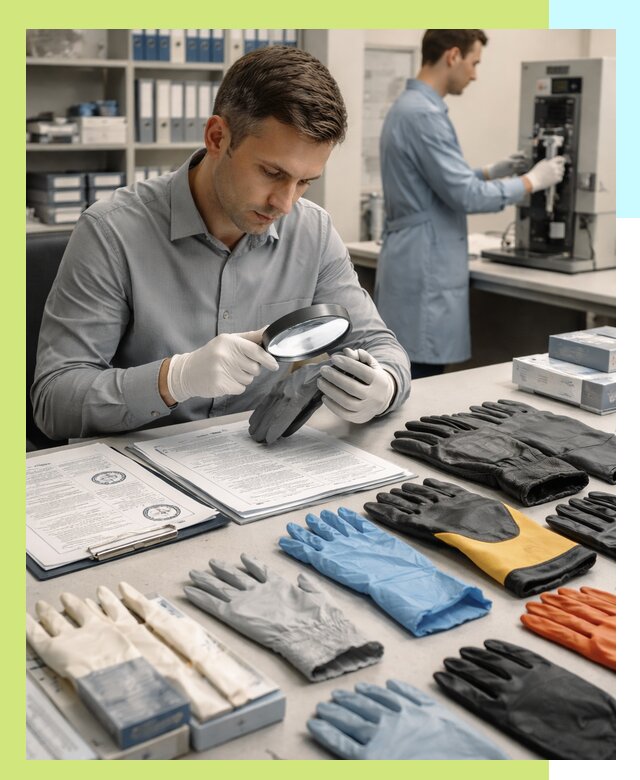 Сертификация перчаток и средств защиты продукции в Абакане