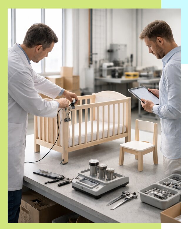 Сертификация детской мебели и проверка безопасности в Абакане