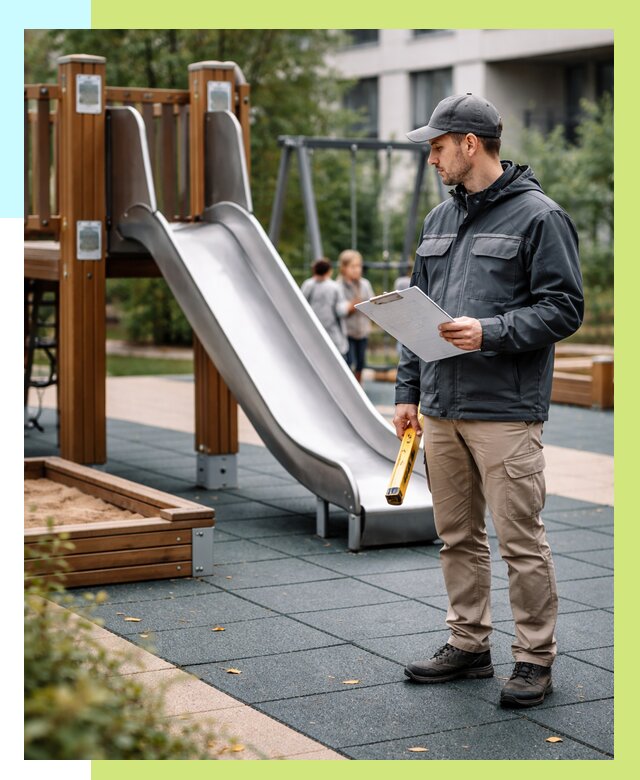 Сертификация детских площадок в Абакане от 25538 р. | Алешин-Бкн