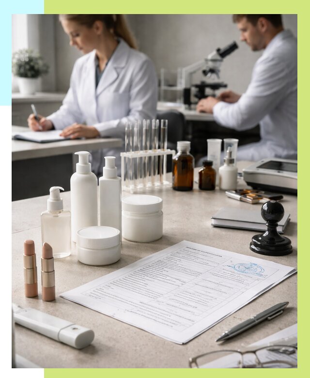 Сертификация косметики в Абакане от 20430 р. - Алешин-Бкн
