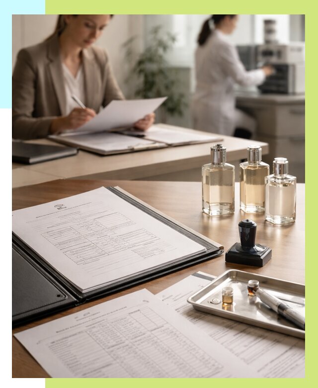 Сертификация парфюмерии в Абакане от 15323 р. | Алешин-Бкн