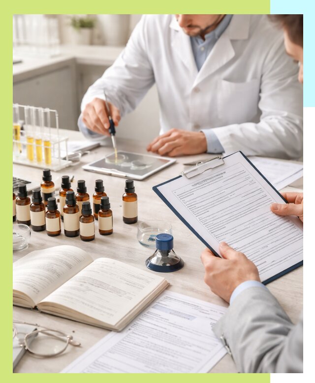 Сертификация эфирных масел и документация качества в Абакане