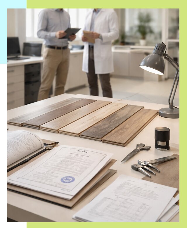 Сертификация ламината в Абакане от 18387 р. под ключ | Алешин-Бкн