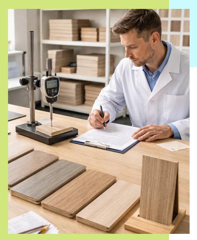 Сертификация ламината с испытаниями и оформлением документов в Абакане