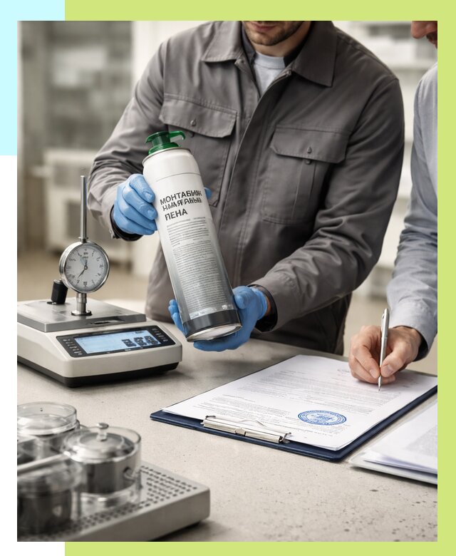 Сертификация монтажной пены в Абакане от 15323 р. | Алешин-Бкн