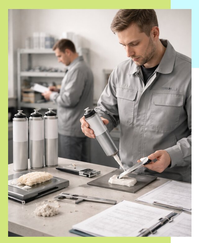 Сертификация монтажной пены и соответствие стандартам в Абакане