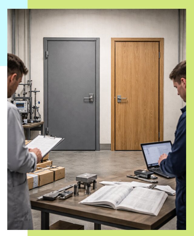 Сертификация дверей в Абакане от 8172 р. под ключ | Алешин-Бкн