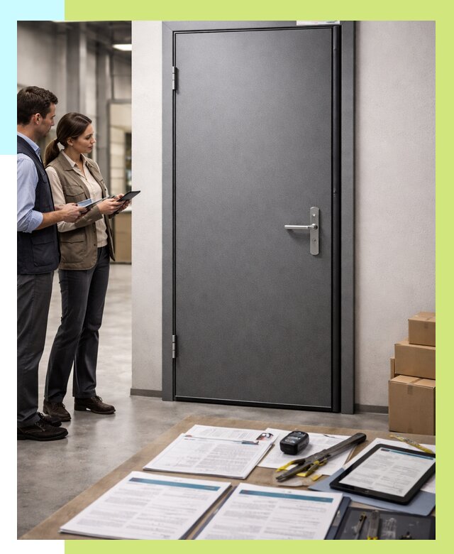 Сертификация противопожарных дверей в Абакане от 9194 р. | Алешин-Бкн