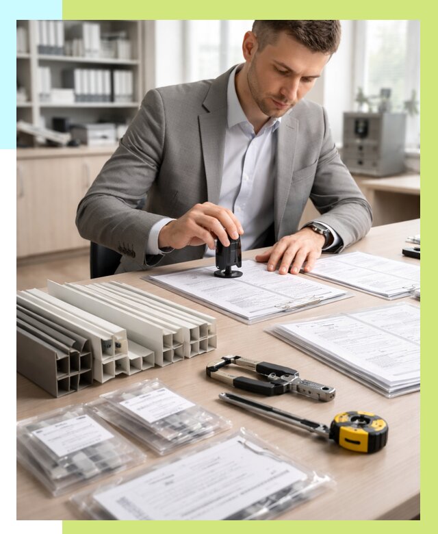 Сертификация ПВХ продукции в Абакане от 8683 р., Алешин-Бкн