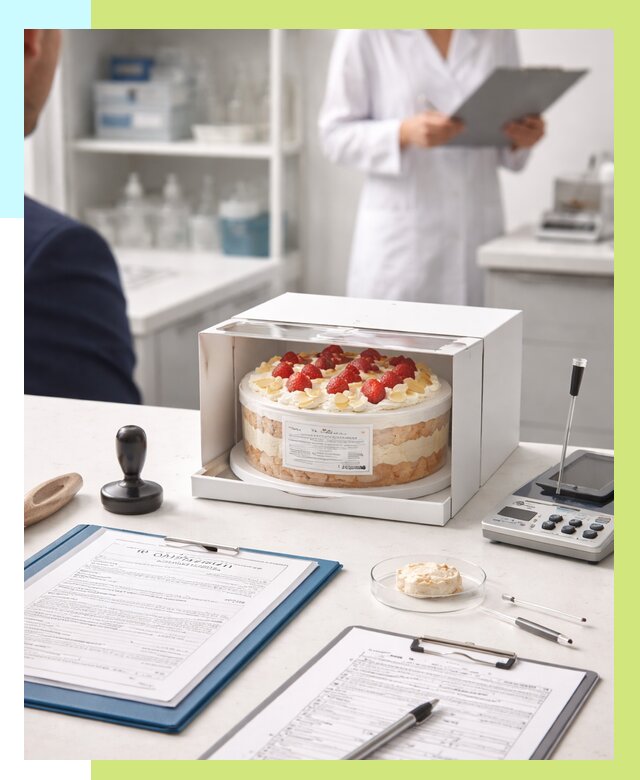 Сертификация тортов в Абакане от 9194 р. заказать | Алешин-Бкн