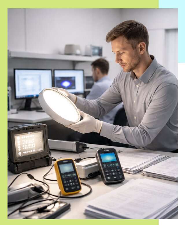 Сертификация светильников в Абакане: испытания и оформление