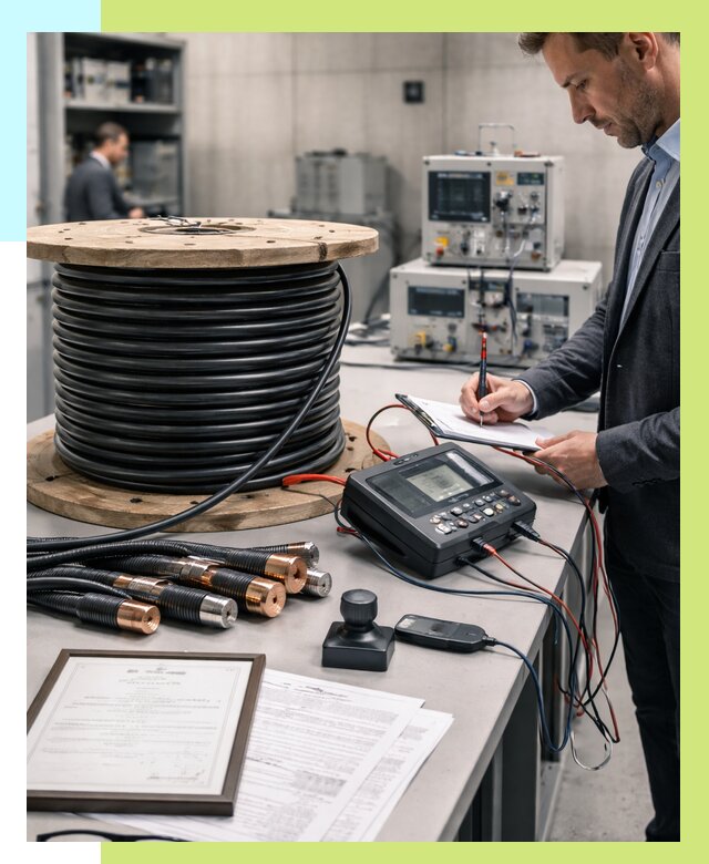 Сертификация кабеля в Абакане от 8172 р. срочно | Алешин-Бкн