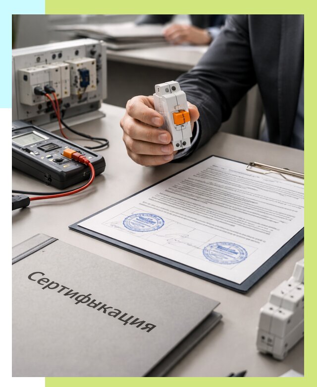 Сертификация выключателей под ключ в Абакане от 15323 р. | Алешин-Бкн
