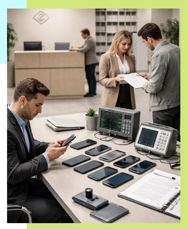 Сертификация телефонов в Абакане от 25538 р. под ключ | Алешин-Бкн