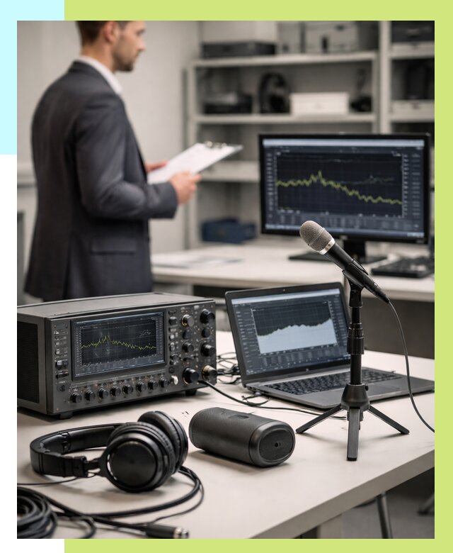 Сертификация аудиотехники в Абакане от 15323 р., Алешин-Бкн