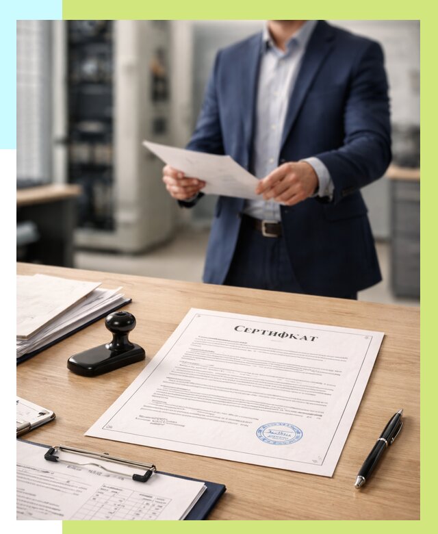 Сертификат на оборудование в Абакане от 15323 р. | Алешин-Бкн