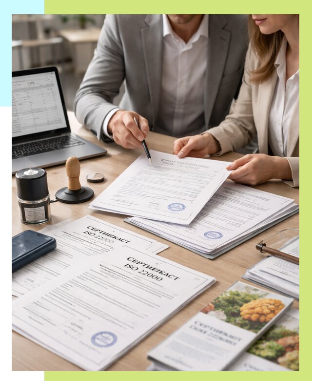 Сертификат ISO 22000 в Абакане от 40860 р. под ключ | Алешин-Бкн