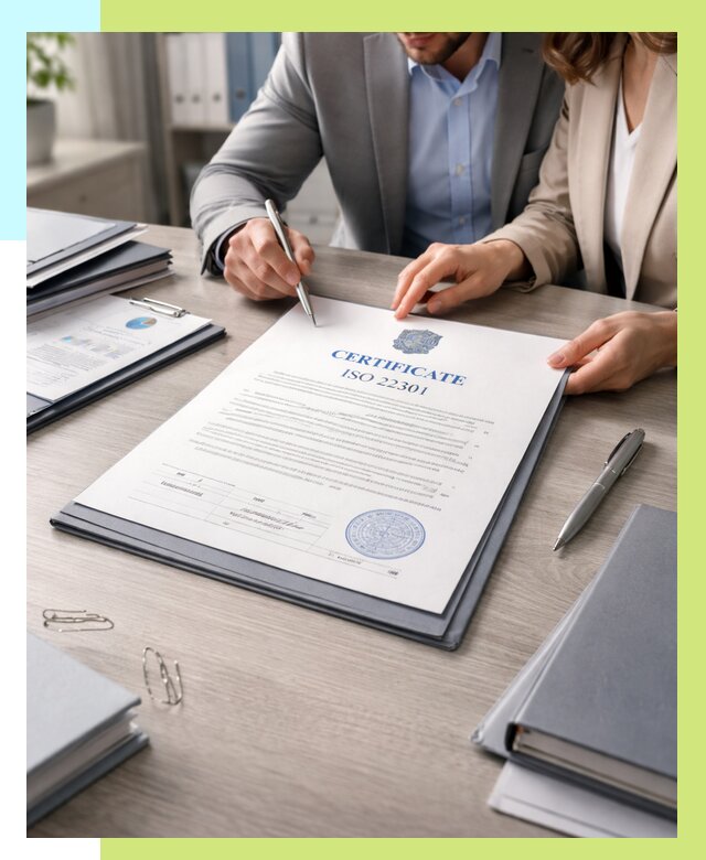 Сертификат ISO 22301 в Абакане от 45968 р. | Алешин-Бкн срочно