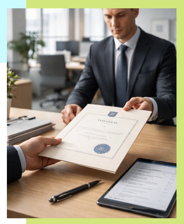 Сертификат ISO 30301 в Абакане от 35753 р. | Алешин-Бкн - под ключ