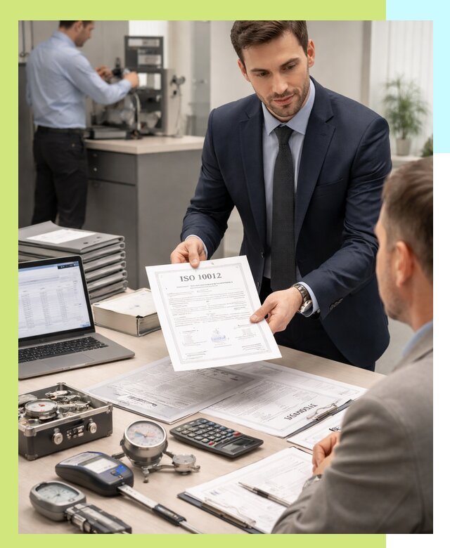 Выдача сертификата ISO 10012 по требованиям метрологии в Абакане